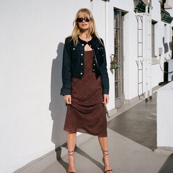 **✨ REALISATION PAR The Penelope Python Dress - Like New ✨** - Picture 4 of 9